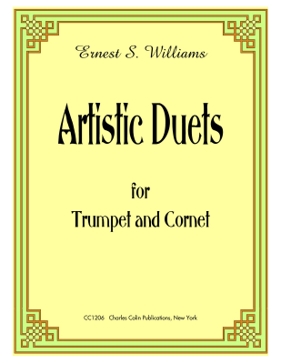 Charles Colin Publications - Artistic Duets - Williams - Trumpet Duets - Book