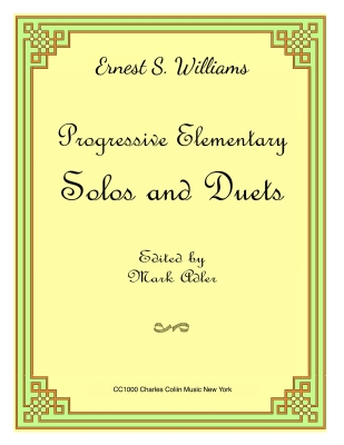 Charles Colin Publications - Progressive Elementary Solos and Duets Williams, Adler Solos et duos de trompettes Livre