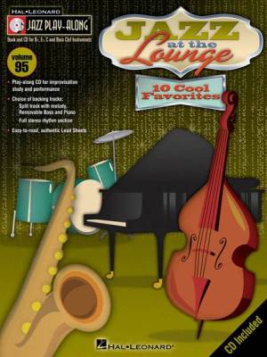Hal Leonard - Jazz at the Lounge: Jazz Play-Along Volume 95 - Book/CD