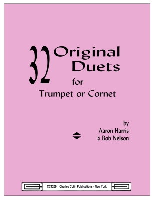 Charles Colin Publications - 32 Original Duets - Harris/Nelson - Trumpet Duets - Book