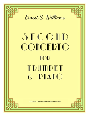 Charles Colin Publications - Second  Concerto - Williams - Trumpet/Piano - Book