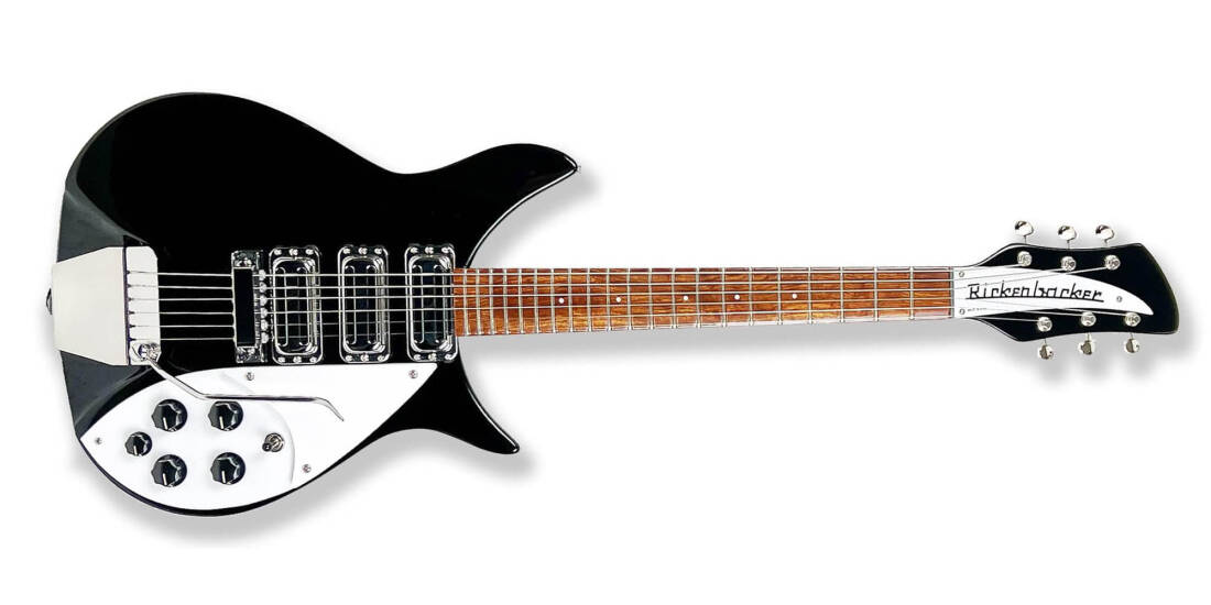 300 Series \'64 Solid Body Electric Guitar - Jetglo