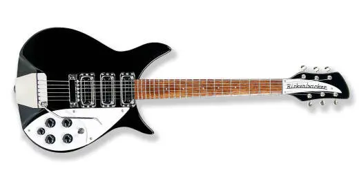 300 Series \'64 Solid Body Electric Guitar - Jetglo