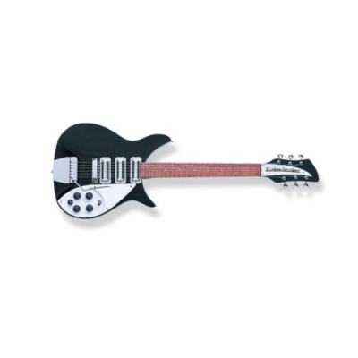 300 Series \'64 Solid Body Electric Guitar - Jetglo