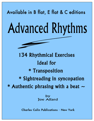 Charles Colin Publications - Advanced Rhythms: 134 Rhythmical Exercises - Allard - Bb Instruments - Book