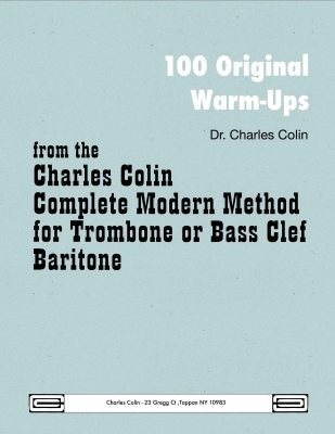 Colin Complete Method For Trombone