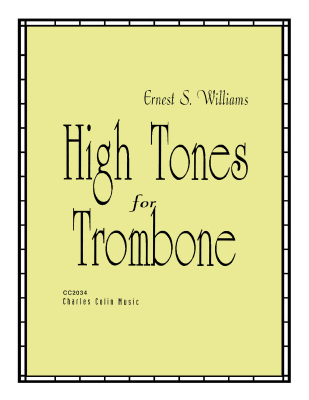 High Tones for Trombone - Williams - Trombone - Book