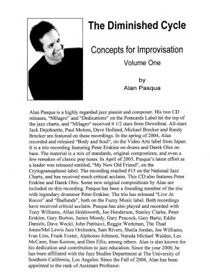 Concepts for Improvisation, Volume 1: The Diminished Cycle - Pasqua - Piano - Book