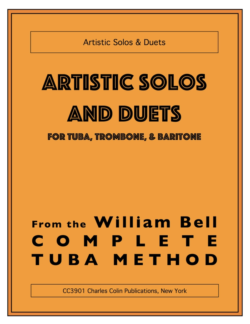 Artistic Solos and Duets - Bell - Tuba/Trombone/Baritone - Book