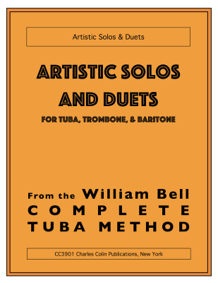 Charles Colin Publications - Artistic Solos and Duets - Bell - Tuba/Trombone/Baritone - Book