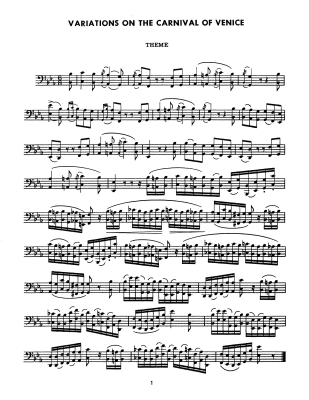 Artistic Solos and Duets - Bell - Tuba/Trombone/Baritone - Book