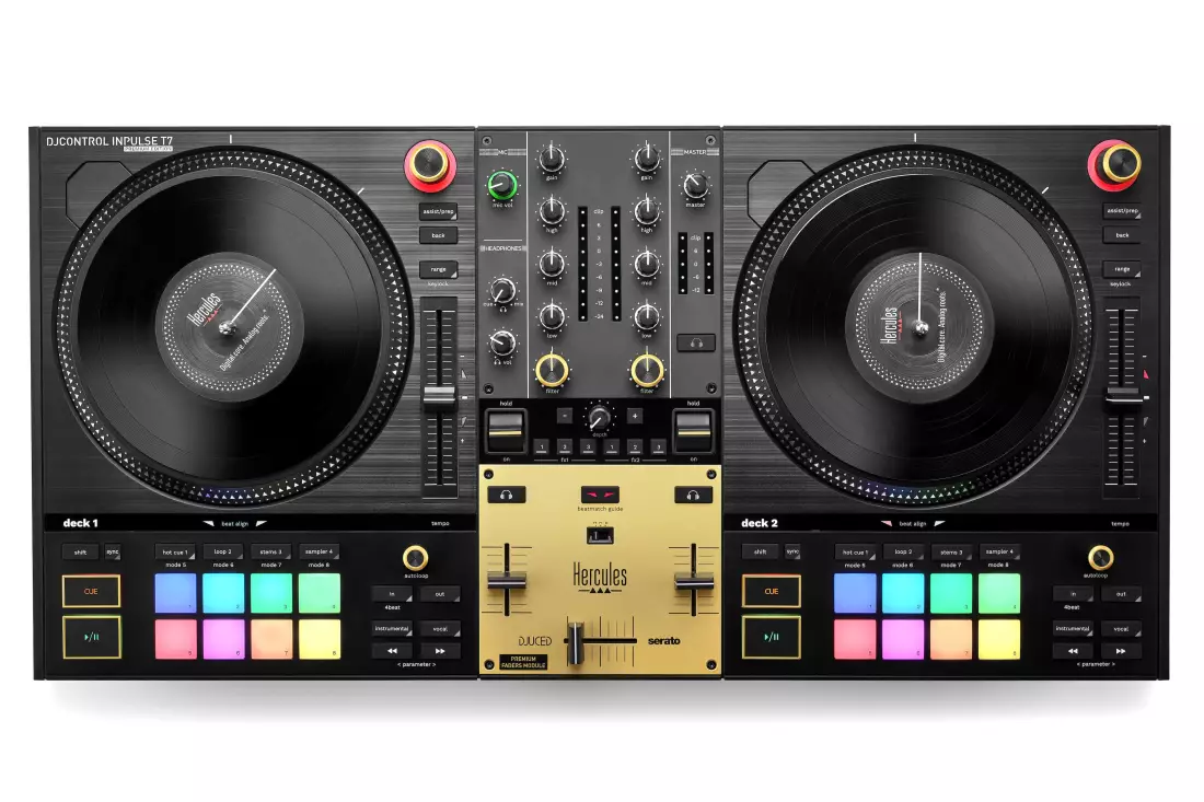 Premium Edition Inpulse T7 2 Channel DJ Controller