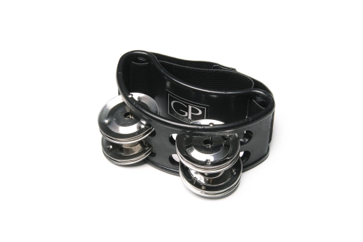 Granite Percussion - Foot Tambourine - Black