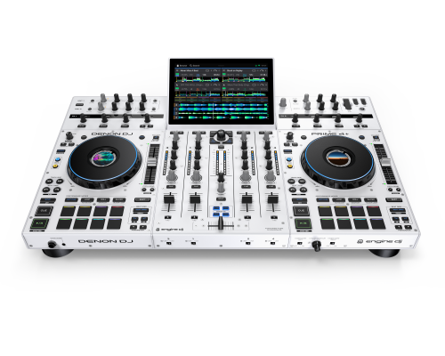 Prime 4+ Standalone DJ Controller - White