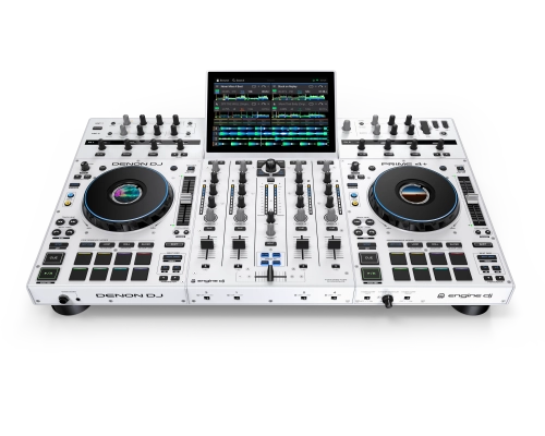 Prime 4+ Standalone DJ Controller - White