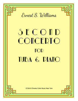 Charles Colin Publications - Concerto numro2 (tuba), second concerto Williams Tuba et piano Partition individuelle