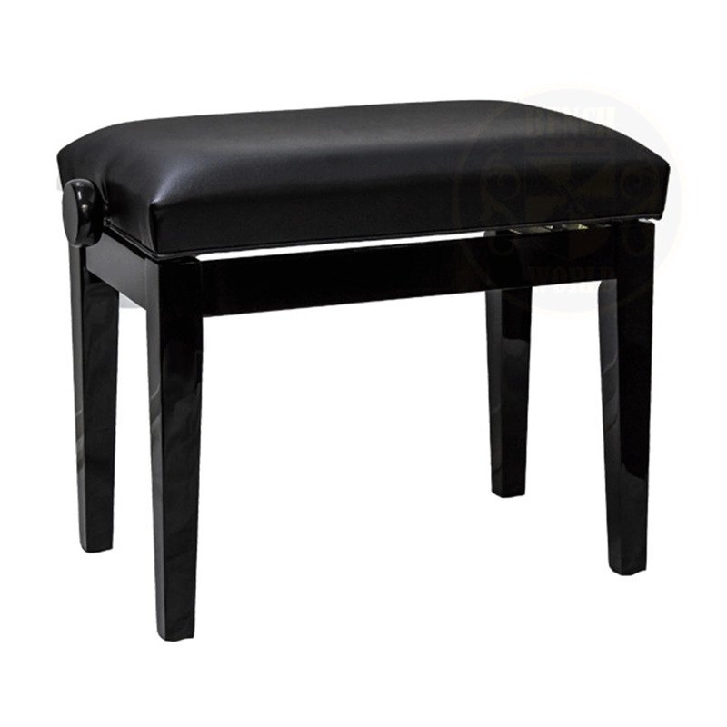 Etude 4C Adjustable Piano Bench - Polished Ebony