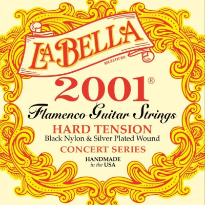 La Bella - Flamenco String Set - Hard Tension