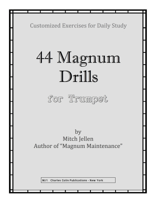 Charles Colin Publications - 44 Magnum Drills Jellen Trompette Livre