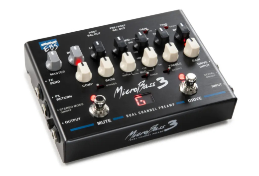 EBS - MicroBass 3 2-Channel Preamp Pedal