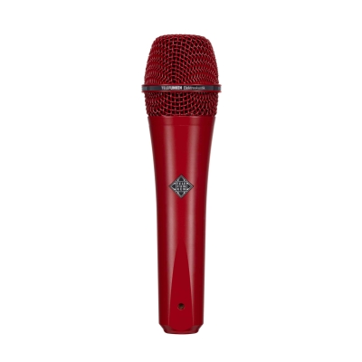 Telefunken - M80 Supercardioid Dynamic Handheld Vocal Microphone - Red