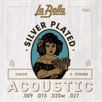 Silver-Plated Tenor Acoustic Guitar Strings