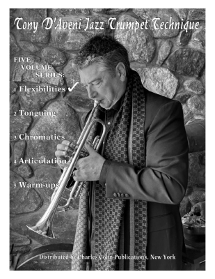 Charles Colin Publications - Jazz Trumpet Technique:  Volume 1, Flexibility - DAveni - Trumpet - Book