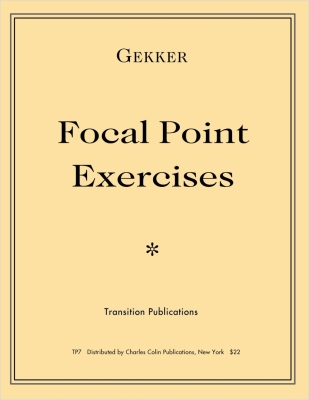 Charles Colin Publications - Focal Point Exercises - Gekker - Trumpet - Book