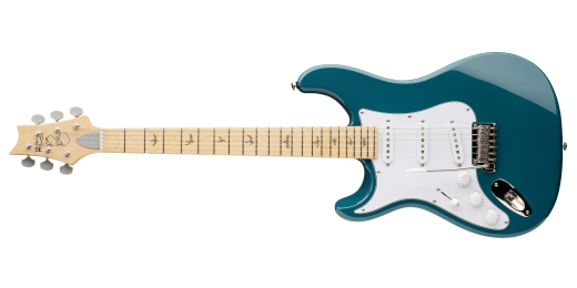 PRS Guitars - Guitare lectrique SilverSky SE signature JohnMayer (modle gaucher, fini nylon bleu, tui souple inclus)