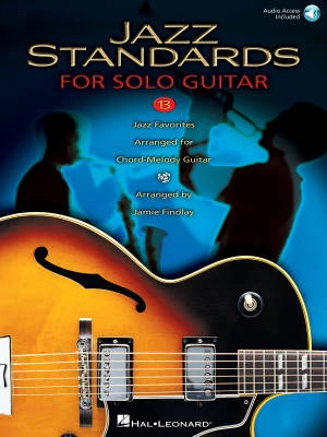 Hal Leonard - Jazz Standards for Solo Guitar - Findlay - Book/Audio Online