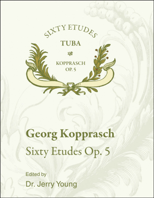 Encore Music Publishers - Soixantetudes, opus5 Kopprasch, Young Tuba Livre