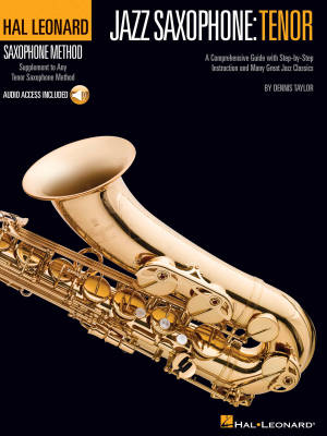 Hal Leonard Tenor Saxophone Method - Taylor - Book/Audio Online