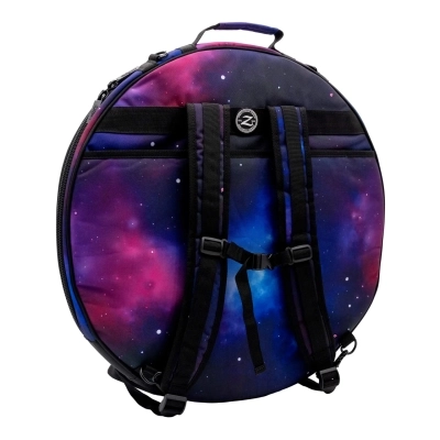 20\'\' Student Cymbal Backpacks - Purple Galaxy