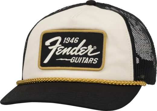 Fender - Fender 1946 Gold Braid Hat - Cream/Black