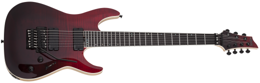 Schecter - C-7 FR SLS Elite 7-String Electric Guitar - Blood Burst