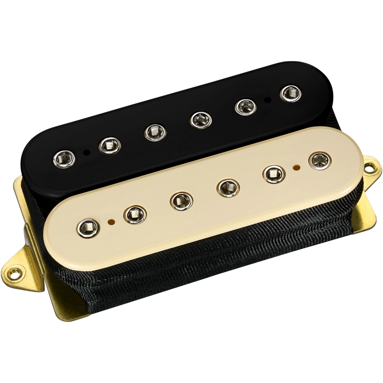 Super Distortion F-Spaced Humbucker Pickup - Black/Cream