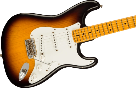 Eric Clapton Signature Stratocaster Journeyman Relic, Maple Fingerboard with Hardshell Case - 2-Color Sunburst