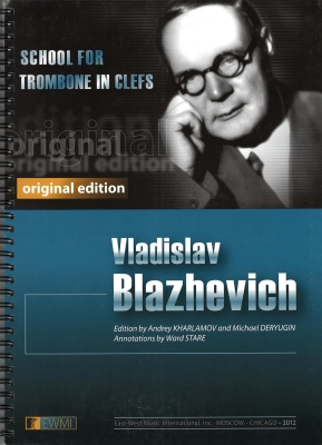 School for Trombone in Clefs - Blazhevich /Kharlamov /Deryugin /Stare - Trombone - Book