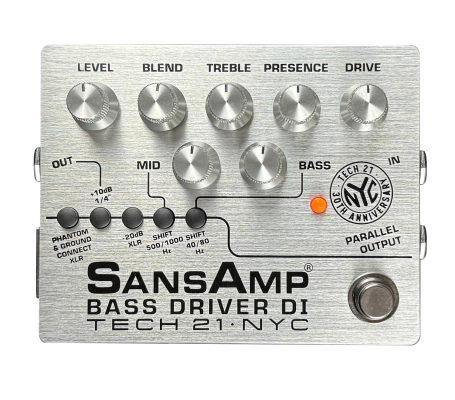 Tech 21 - 30th Anniversary SansAmp Bass Driver DI