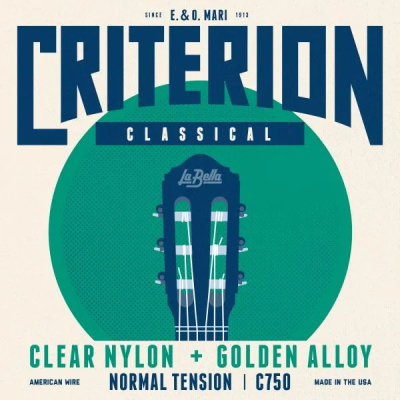 La Bella - Criterion Classical Guitar Strings - Clear Nylon
