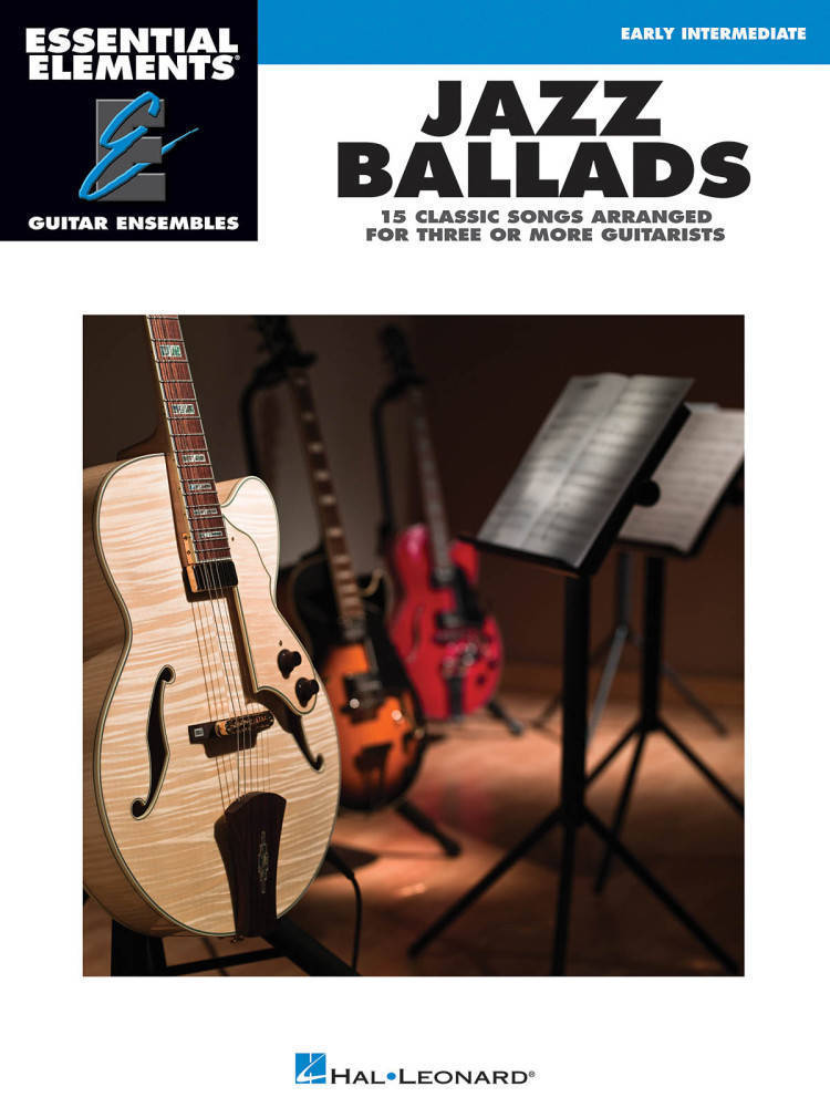 Jazz Ballads: Essential Elements Guitar Ensembles - Book