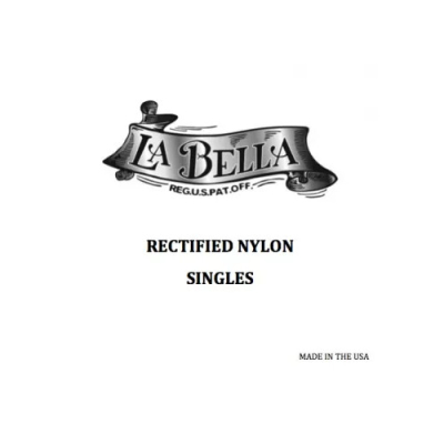 La Bella - Rectified Nylon Single String - 0.34