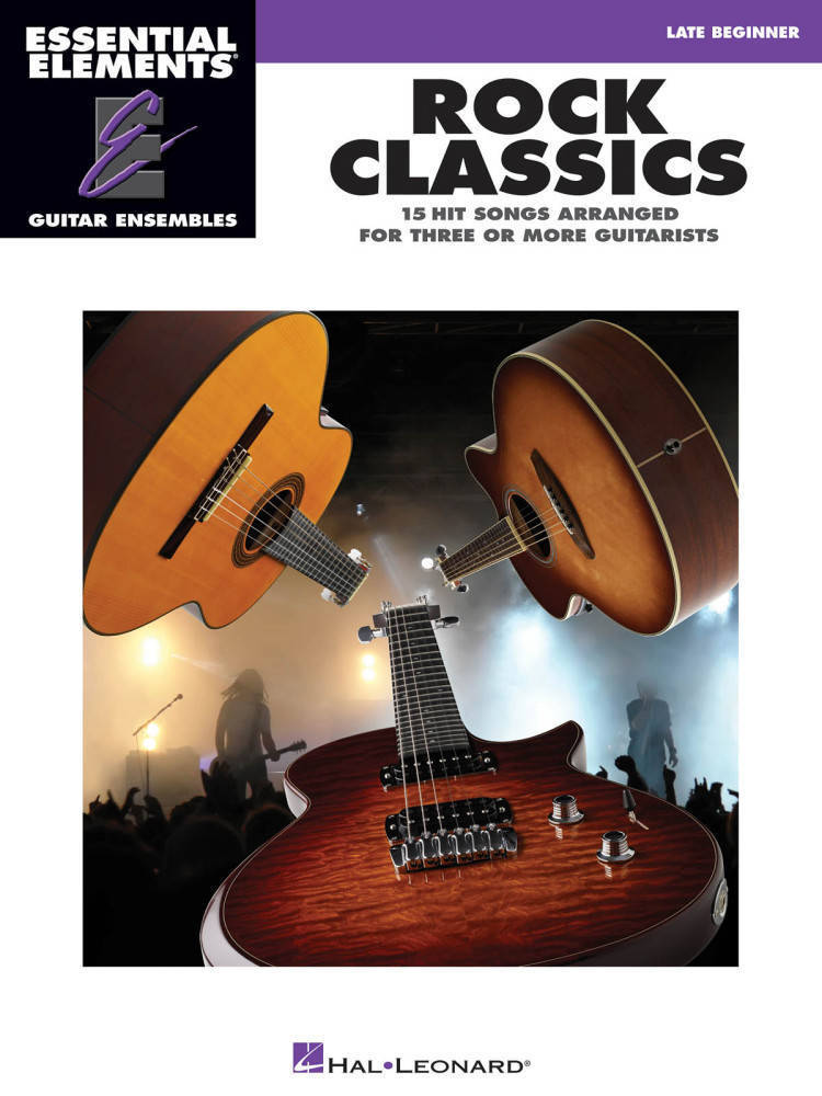 Rock Classics: Essential Elements Guitar Ensembles - Book