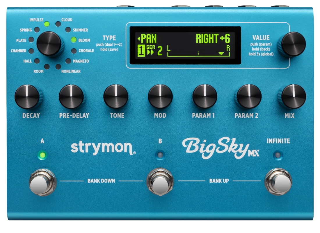 BigSky MX Reverb Pedal