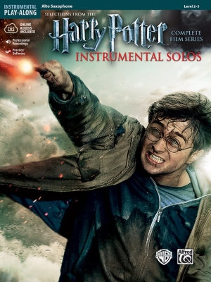 Alfred Publishing - Harry Potter Instrumental Solos (slection de la srie complte des films) Galliford Saxophone alto Livre avec fichiers en ligne