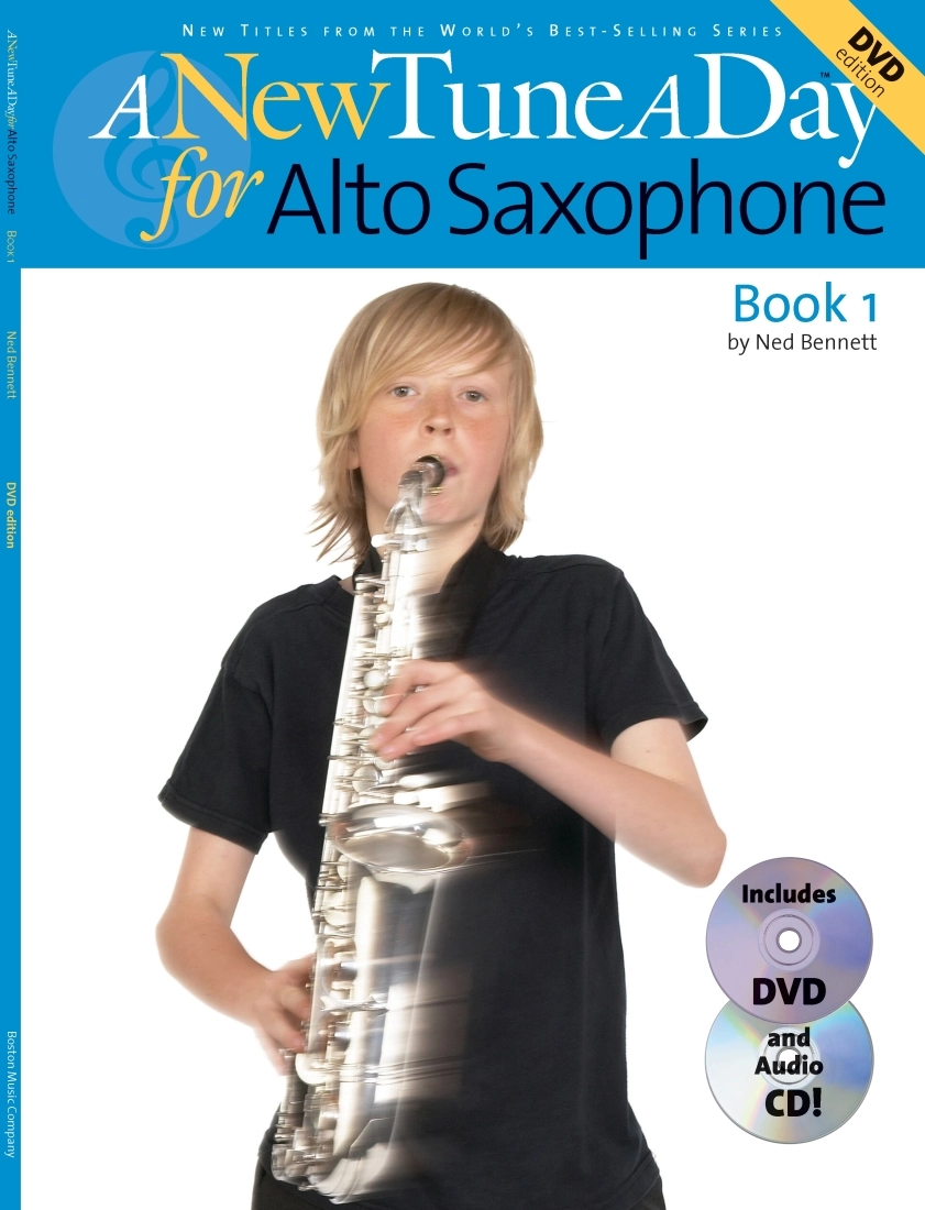 A New Tune a Day, Book 1 - Bennett - Alto Saxophone - Book/CD/DVD