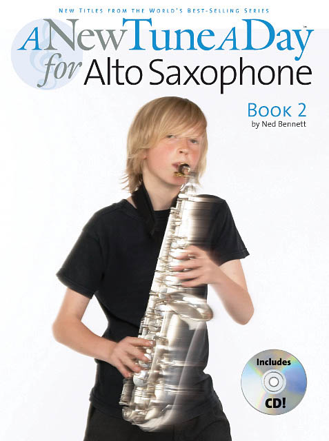 A New Tune a Day, Book 2 - Bennett - Alto Saxophone - Book/CD