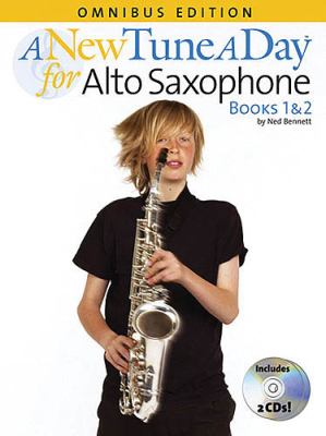Boston Music Company - A New Tune a Day, Books 1 & 2 Omnibus Edition - Bennett - Alto Saxophone - Book/CDs