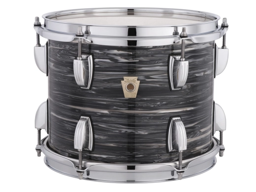 Ludwig Drums - Classic Maple 8x10 Tom, Mini Classic Lug - Black Oyster