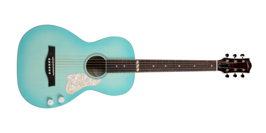 Godin Guitars - Rialto Laguna Blue HG Q-Discrete Ltd Acoustic/Electric Guitar with Gigbag